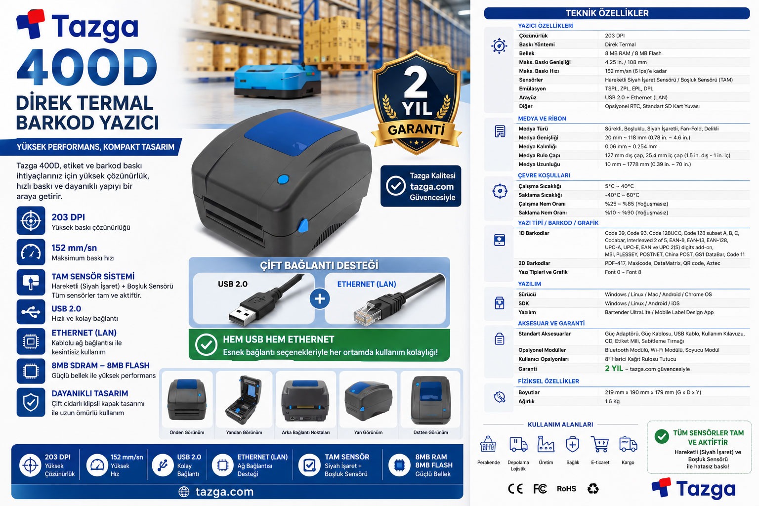 Tazga prn 400 D