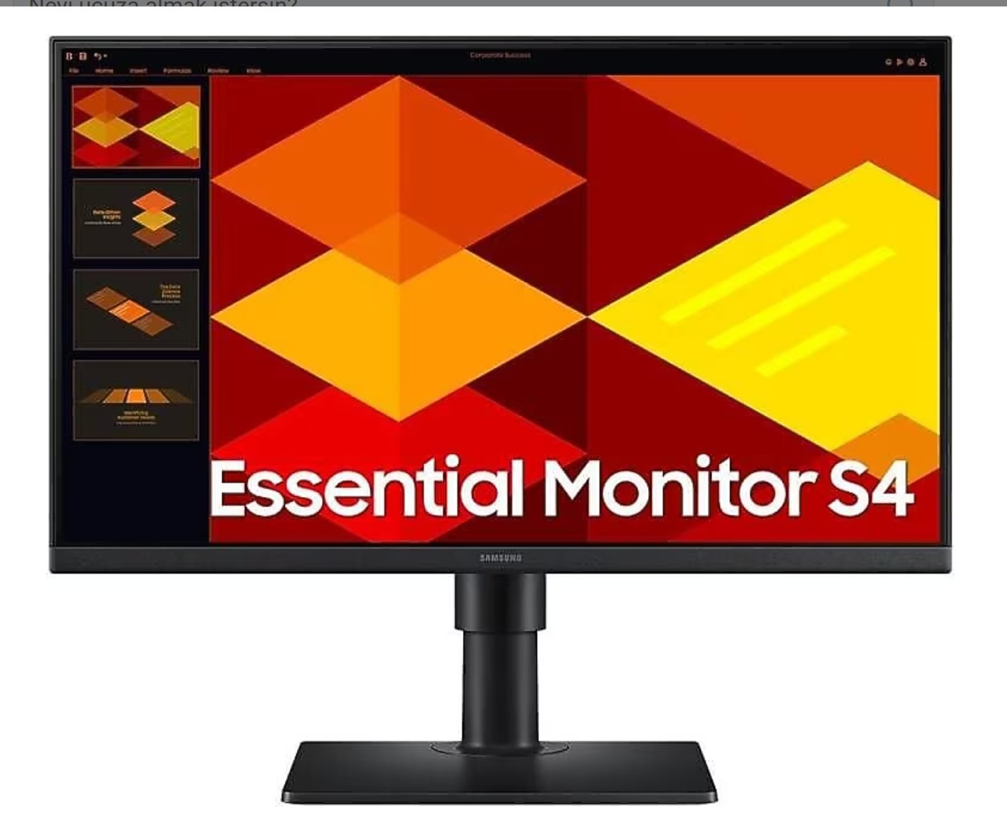 S Monitor MNT 22 SAMSUNG ESSENTIAL S4 LS22D400GAUXUF FHD 5MS 100HZ HDMI IPS ...