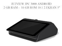 JETVIEW JPC 3000 ANDROİD 2GB RAM 16 G ROM 10.1 2.EKRAN 5