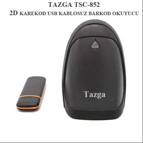 TAZGA TSC-852 USB KABLOSUZ 2D BARKOD OKUYUCU