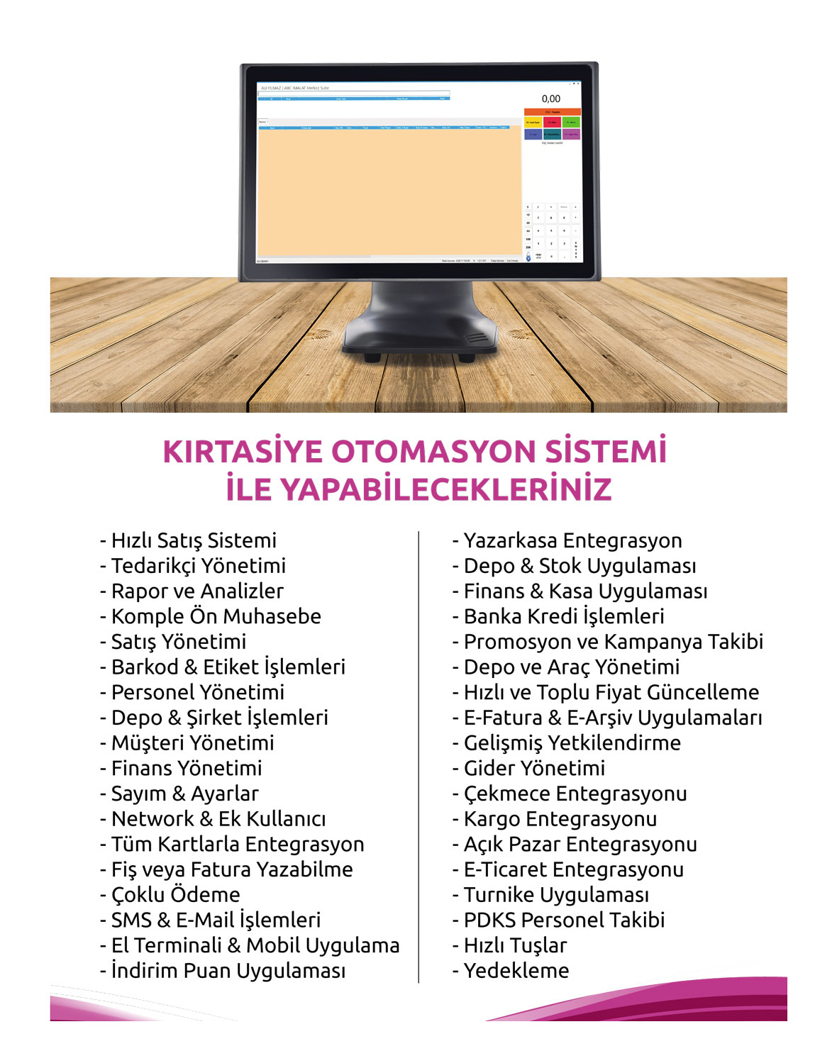 Kirtasiye Otomasyon SİSTEMİ