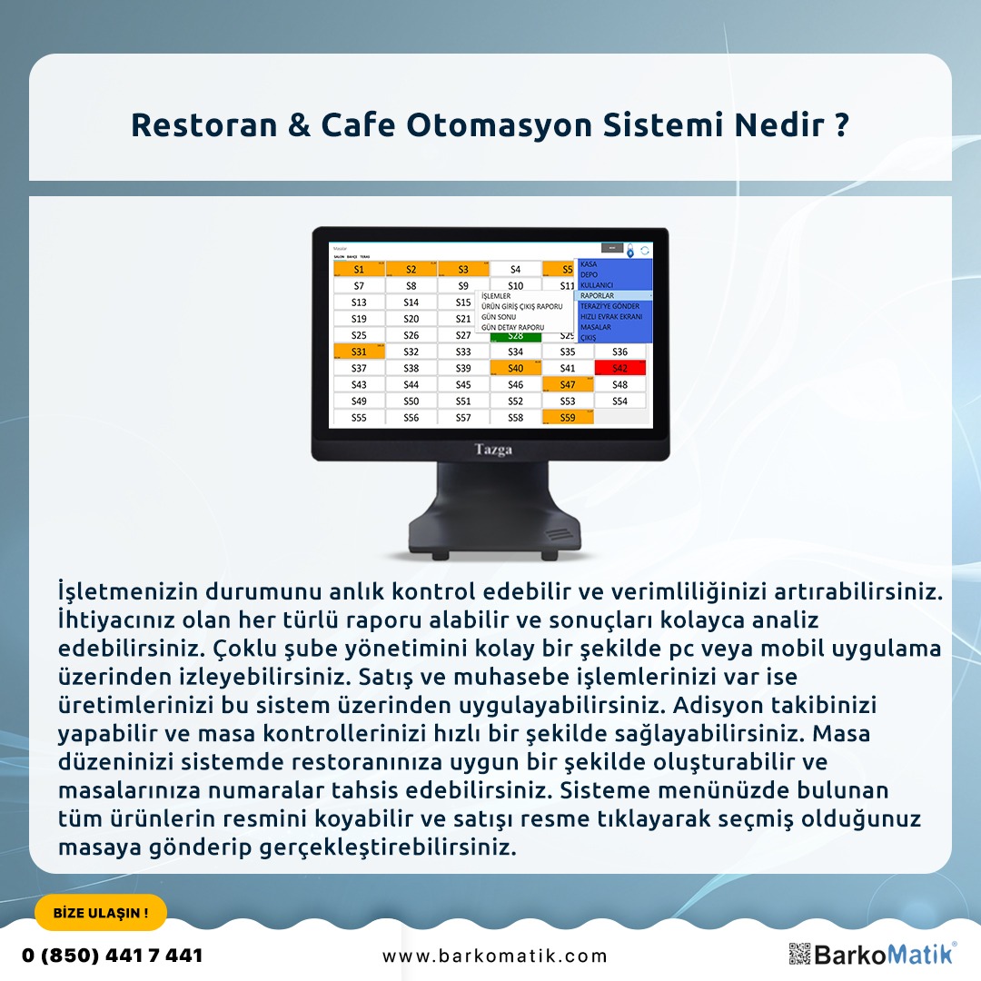 Restoran Otomasyon SİSTEMİ