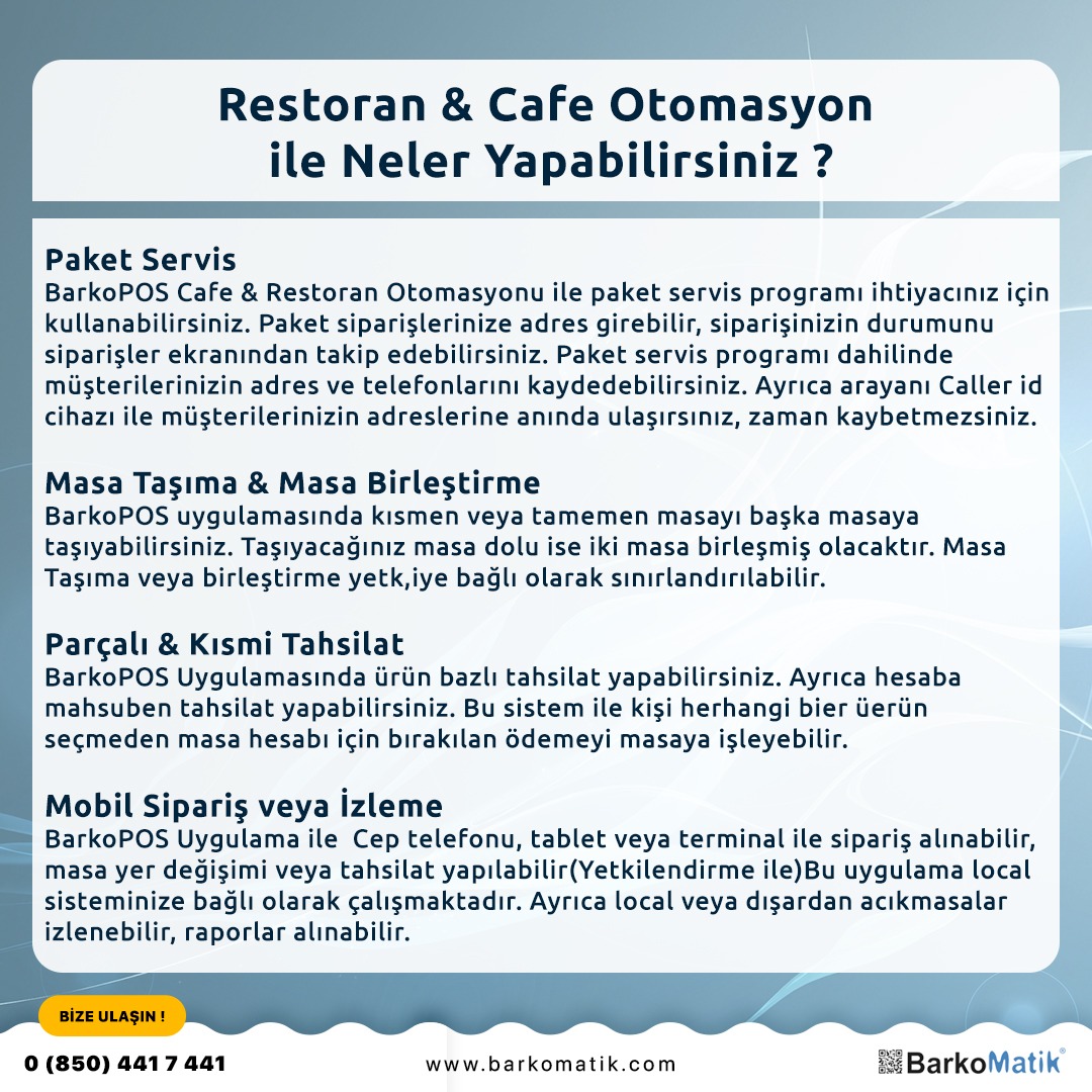 Restoran Otomasyon SİSTEMİ