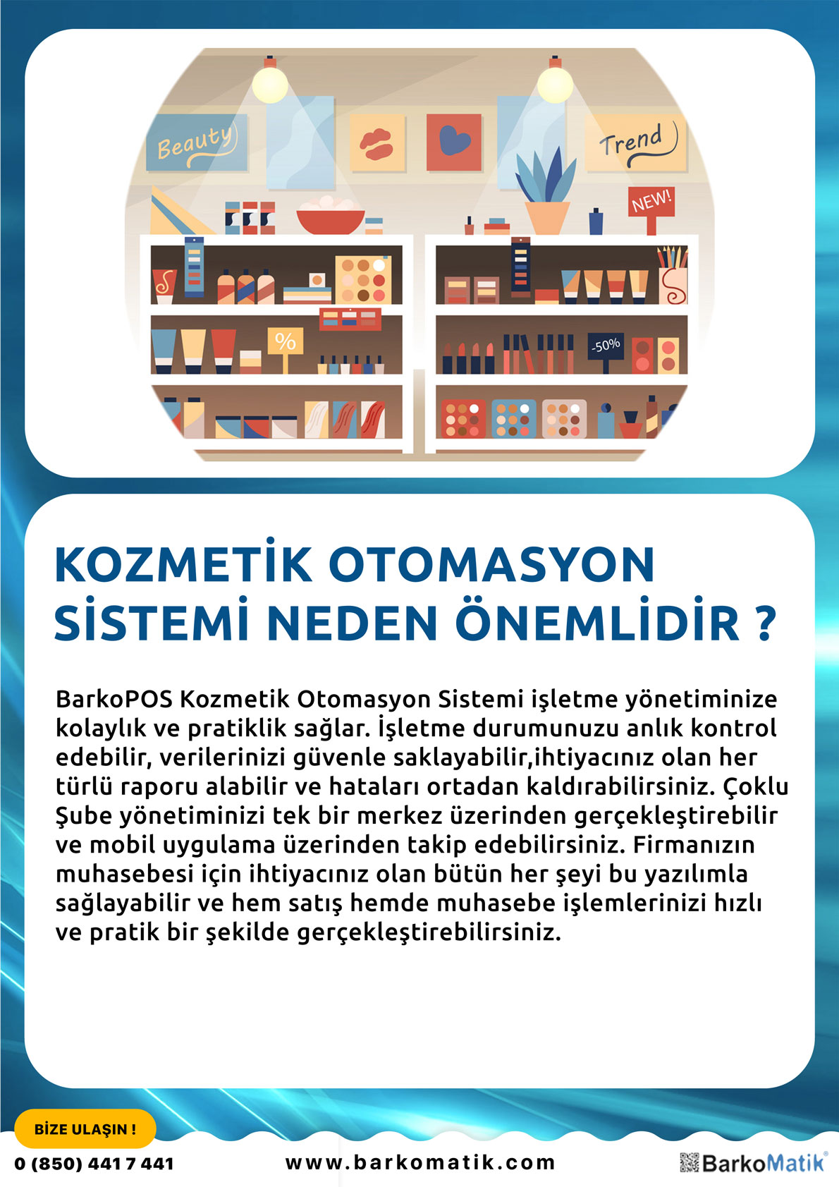 Kozmetik Otomasyon SİSTEMİ