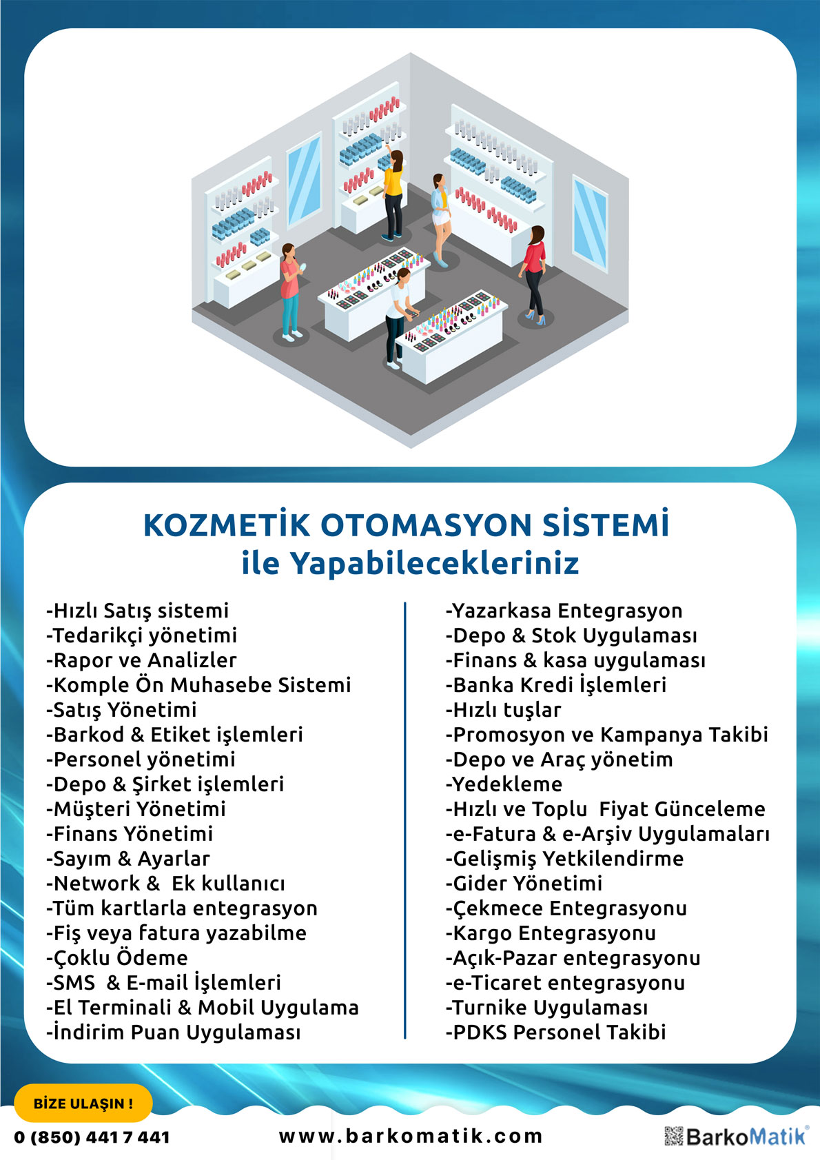 Kozmetik Otomasyon SİSTEMİ