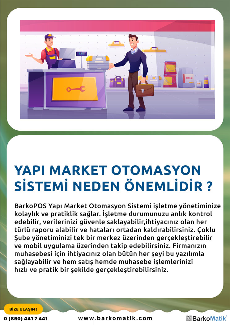 Yapı Market Otomasyon SİSTEMİ