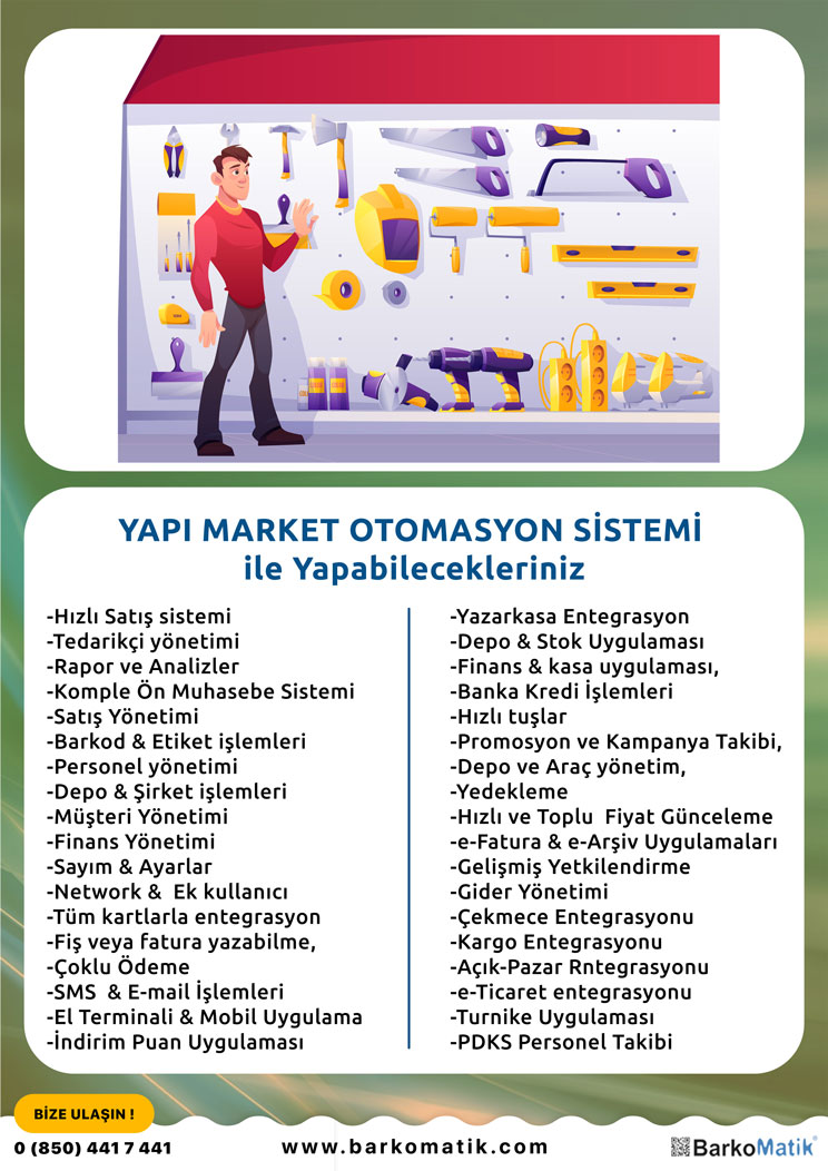 Yapı Market Otomasyon SİSTEMİ