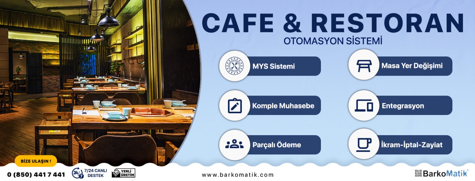 Cafe & Restoran Otomasyon SİSTEMİ