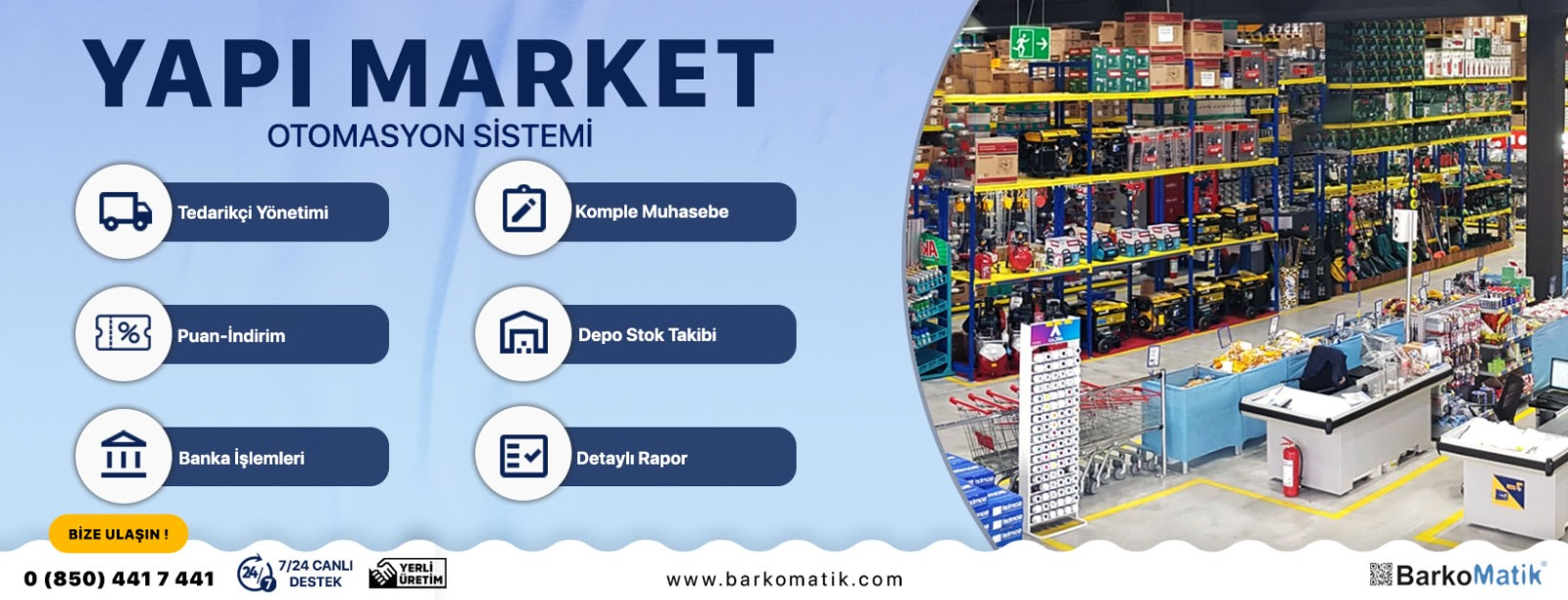 YAPI MARKET BARKOD SİSTEMİ